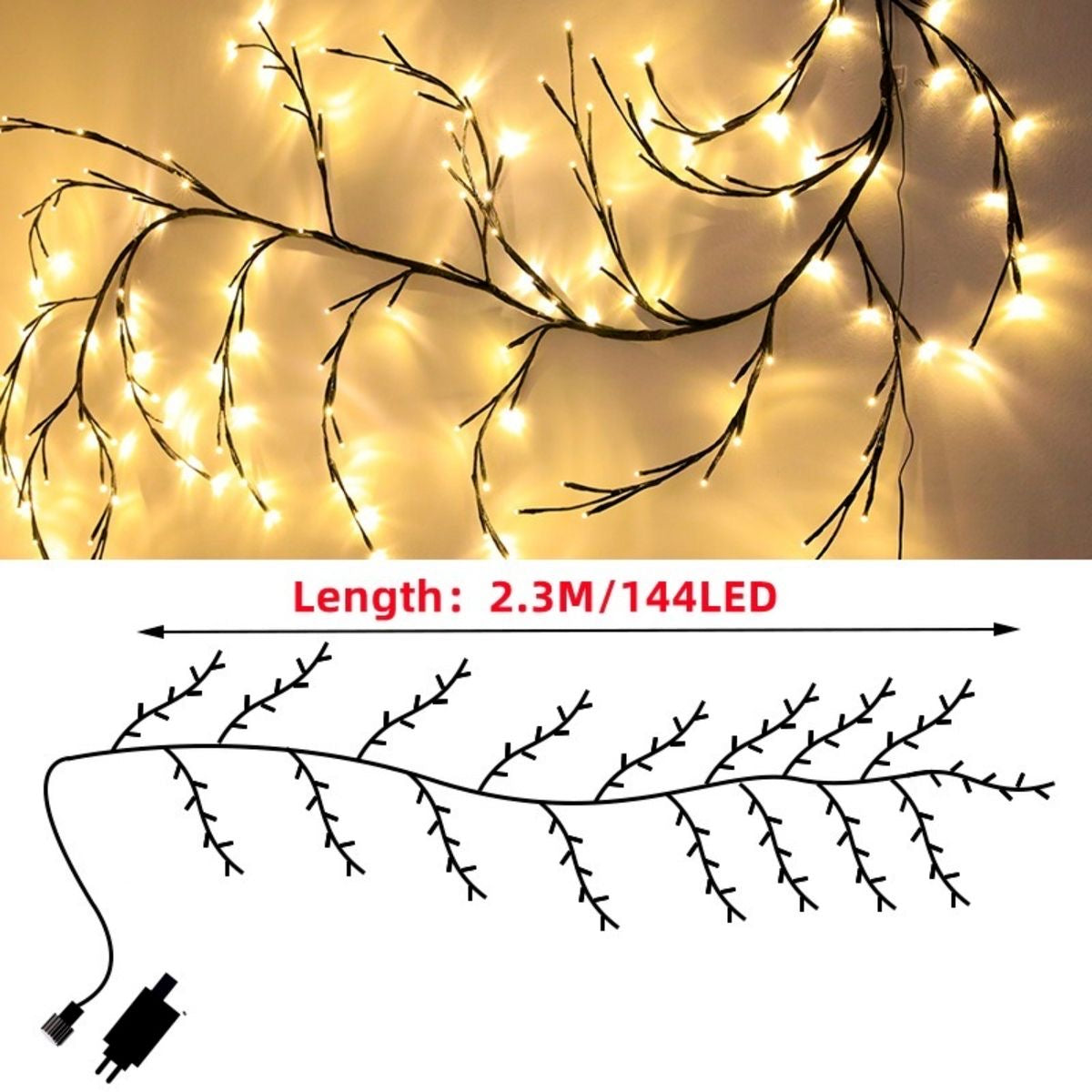 Enchanted Willow Vine Lights (144-160 LED's)