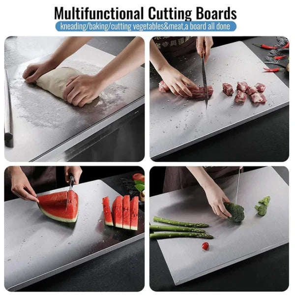 304 Food Grade - Stainless Steel Chopping Board(X-Large)